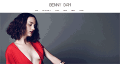 Desktop Screenshot of bennydam.com